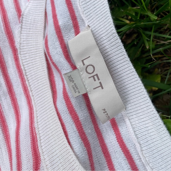 Pink and cream striped sweater - Picture 3 of 3